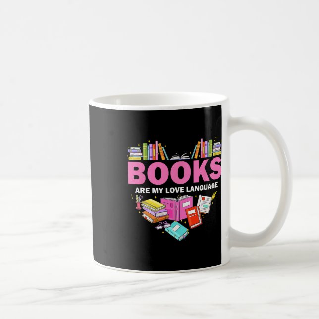 Mug Les Livres Sont Mon Amour Langue Lecture Louvain B (Droite)