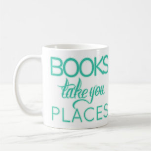 Mug Les livres vous emmènent dans les lieux