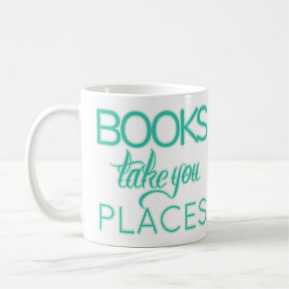 Mug Les livres vous emmènent dans les lieux