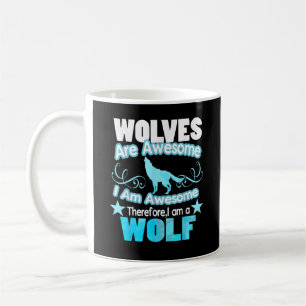 Mug Les loups sont géniaux Je suis génial Loup drôle