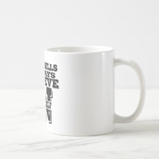 MUG LES MAILLES CROIENT TOUJOURS DANS VOTRE MUSIQUE (Droite)