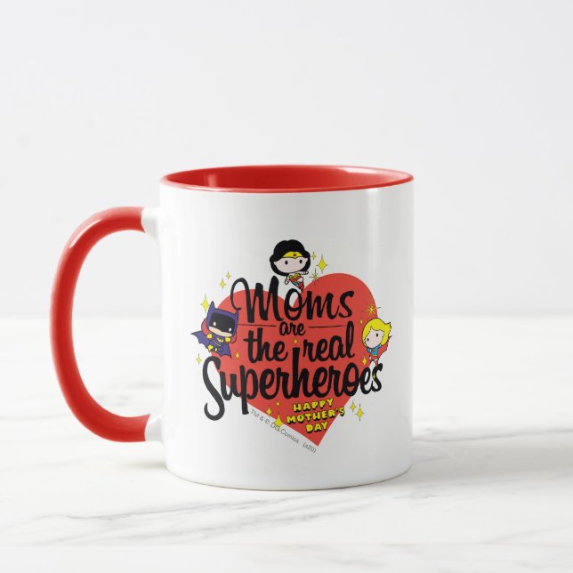 Mug Les mamans sont les vrais super-héros (Gauche)
