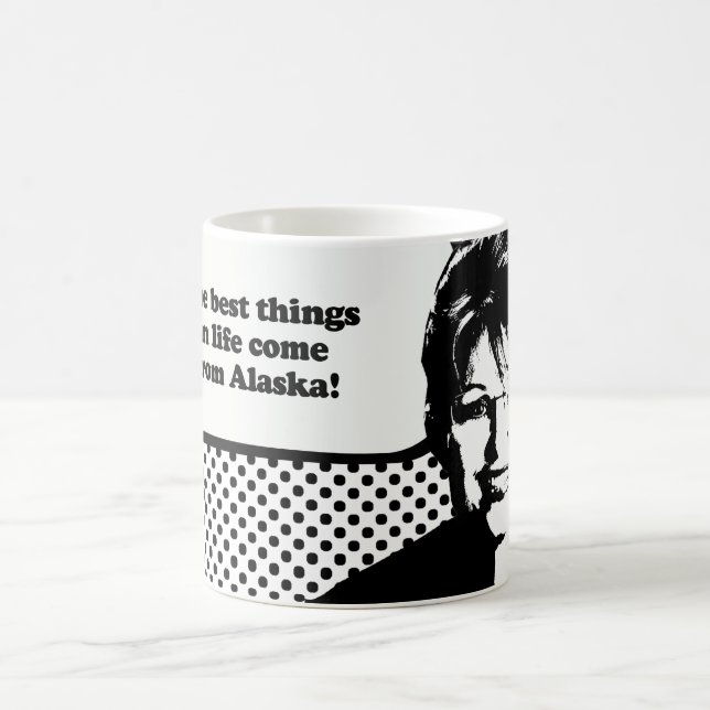 Mug Les meilleures choses dans la vie viennent (Centre)
