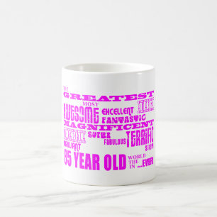 Mug Les meilleures quatre-vingt-cinq filles dentellent