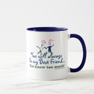 Mug Les meilleurs amis sait