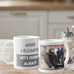 Mug Les meilleurs amis toujours moi et mon cheval gris
