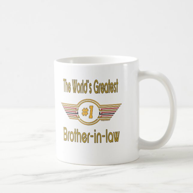 Mug Les meilleurs cadeaux de beau-frère (Droite)