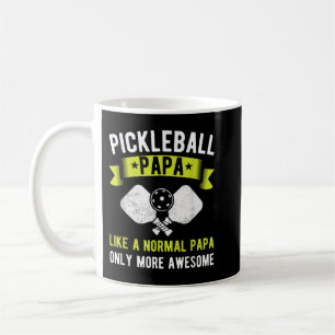 Mug Les Mens Pickleball Papa Seulement Plus Awesome Fa