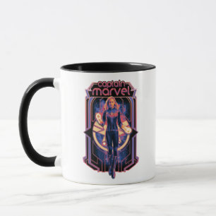 Mug Les merveilles Capitaine Marvel Caractère Graphiqu