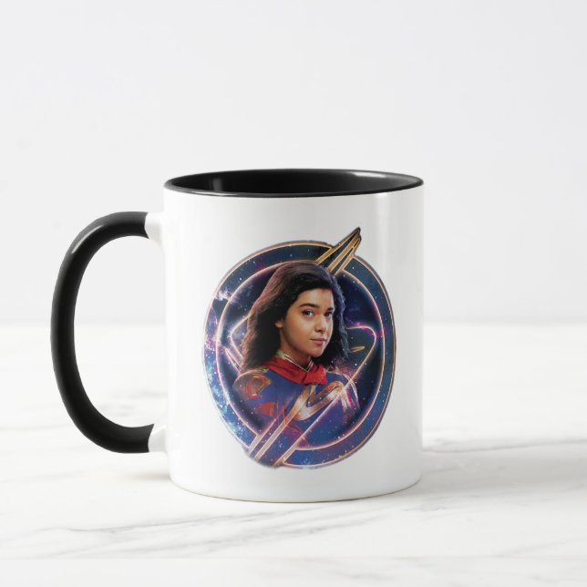 Mug Les merveilles Mme Marvel Insigne Cercle (Gauche)