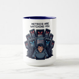Mug Les mesures vous regardent Jeu Marketer