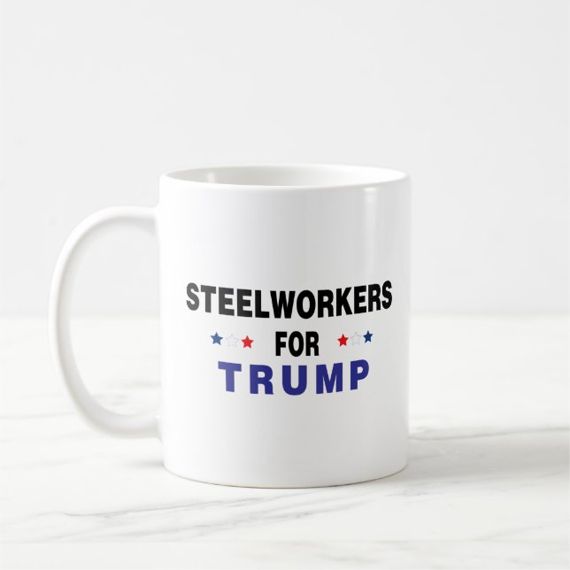 Mug Les métallurgistes pour Trump (Gauche)
