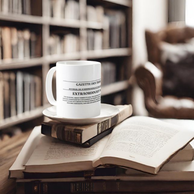 Mug Les meurtres dans la rue Morgue - Journal (Créateur téléchargé)
