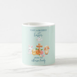 Mug Les mignons animaux religieux de Pâques