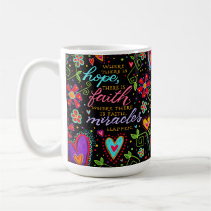 Mug Les Miracles De Foi Inspirants Se Produisent L'Ins