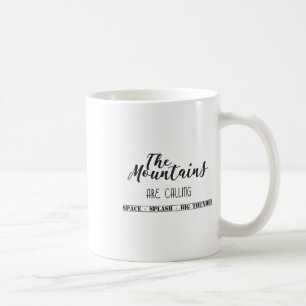 Mug Les montagnes appellent Space Splash Big Thunder