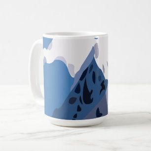 Mug Les montagnes Peaks Nature