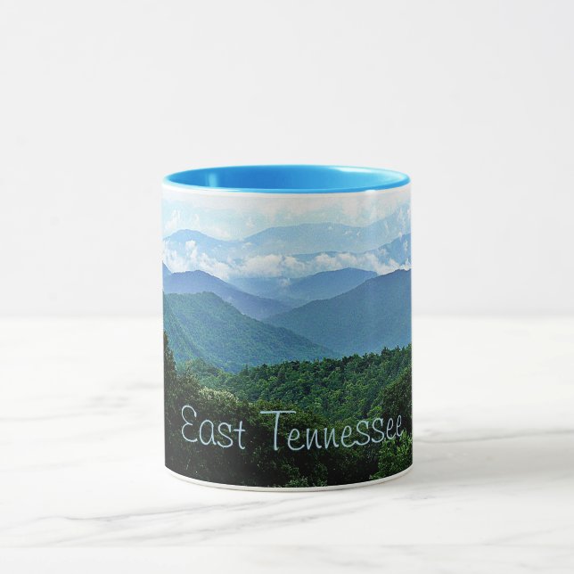 Mug Les montagnes Smoky East Tennessee (Centre)