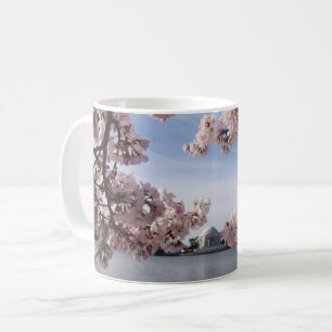 Mug Les monuments   Jefferson Memorial Cherry Blossoms