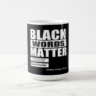 Mug Les mots noirs américains comptent