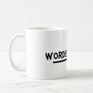 Mug Les mots sont durs