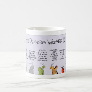 Mug Les mouches exécutent l'Assistant d'Oz