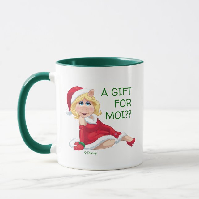 Mug Les Muppets| Mlle Piggy Santa Claus (Gauche)