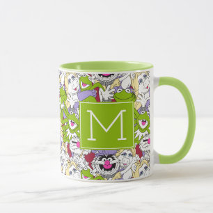 Mug Les Muppets  Motif surdimensionné de monogramme
