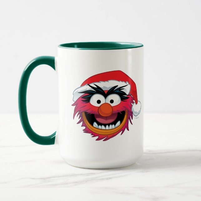 Mug Les Muppets | Visage animal de Noël (Gauche)