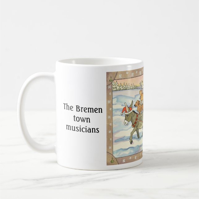 Mug Les musiciens de ville de Brême (Gauche)