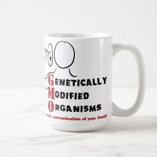 Mug Les OGM Organismes Génétiquement Modifiés sont fou
