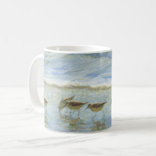 Mug Les oiseaux de rivage, une journée à la plage