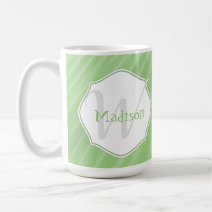 Mug Les ondulations de sable vert personnalisent la Mu