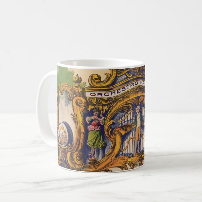 Mug Les Organs de Parker, Célèbres Pour La Beauté Et L (Devant gauche)