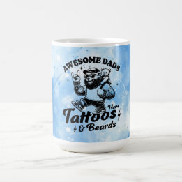 Mug Les papas géniaux ont des tatouages et des ours