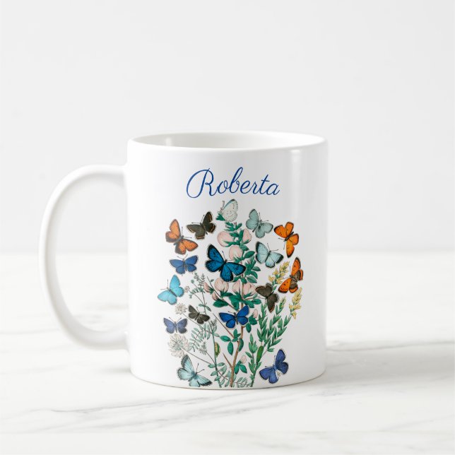 MUG LES PAPILLONS DE LA NATURE (Gauche)