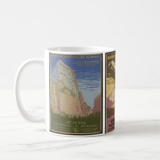 Mug Les parcs nationaux (Gauche)