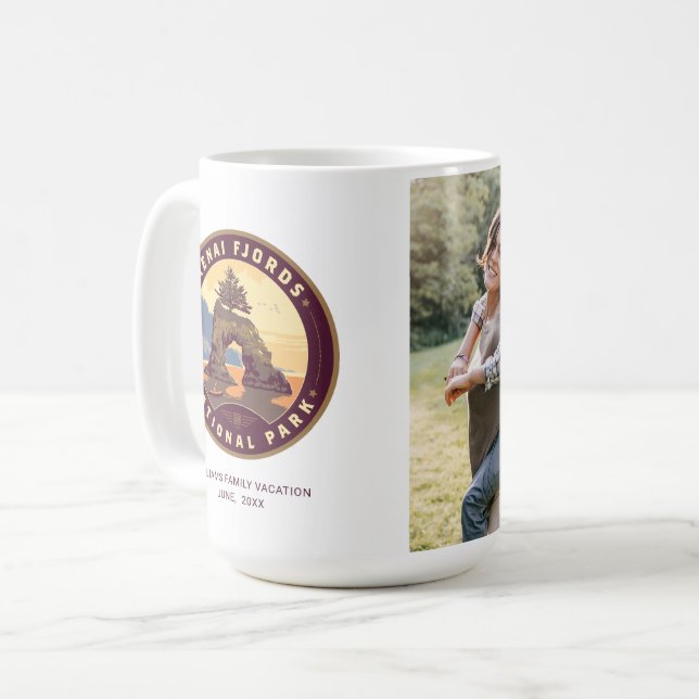 Mug Les parcs nationaux de Kenai Fjords (Devant gauche)