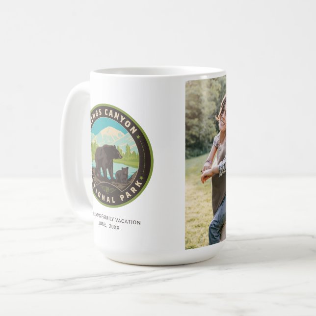 Mug Les parcs nationaux du Kings Canyon (Devant gauche)