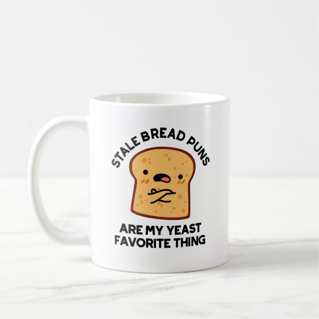Mug Les Pâtes De Pain Stale Sont Mon Favori De Levure (Gauche)