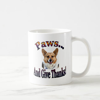 Mug Les pattes et donnent des mercis
