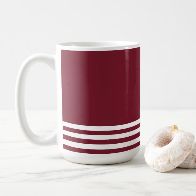 Mug Les Pères Rouges et Blanches (Avec donut)