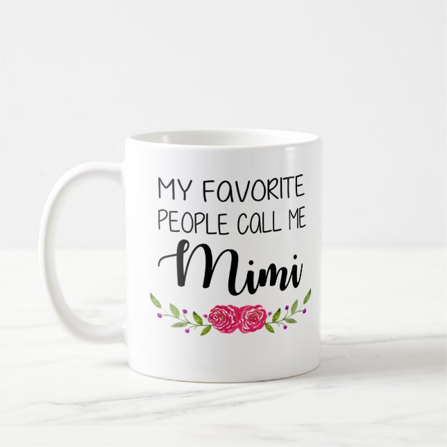 Mug Les personnes préférées m'appellent Mimi (Gauche)