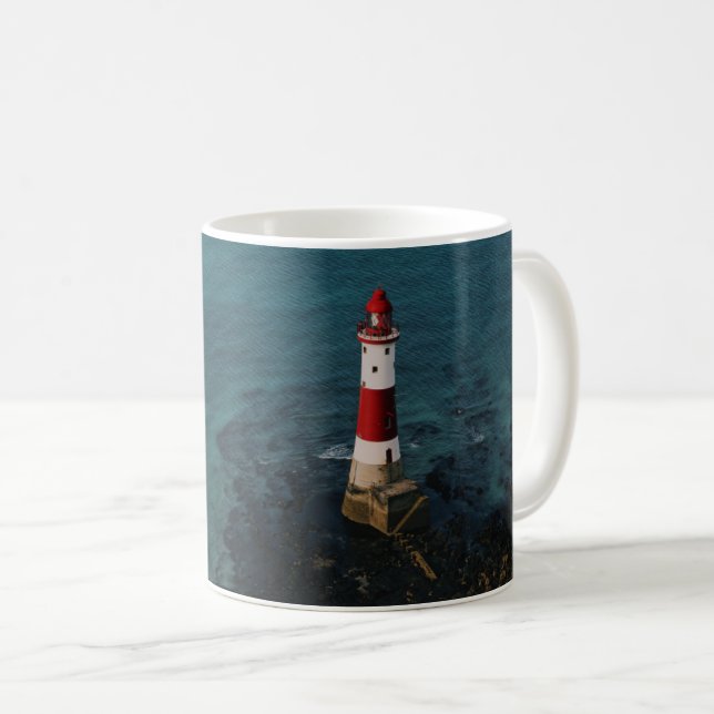 Mug Les phares | Beachy Head Lighthouse England (Devant droit)
