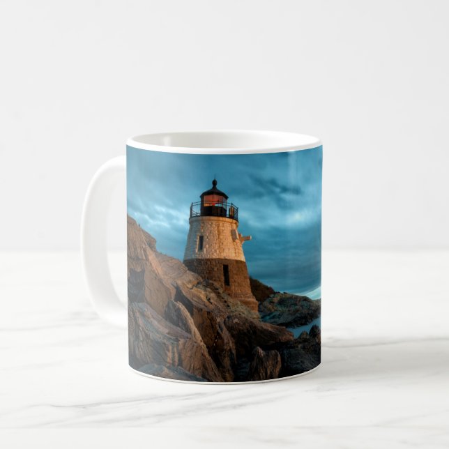 Mug Les phares | Phare de Castle Hill (Devant gauche)