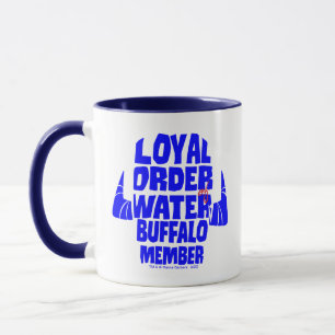 Mug Les Pierrafeu   Loyal Order Water Buffalo Membre