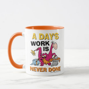 Mug Les Pierrafeu   Maison de nettoyage Dino