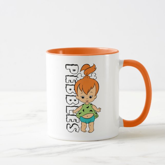 Mug Les Pierrafeu | Pierre de caillou (Droite)
