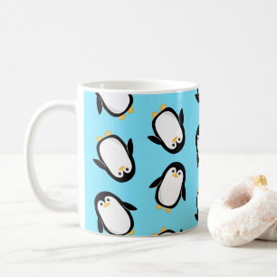 Mug Les pingouins mignons de bébé ont glacé le thé