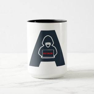 Mug Les pirates informatiques aiment! Ou la menace d'a